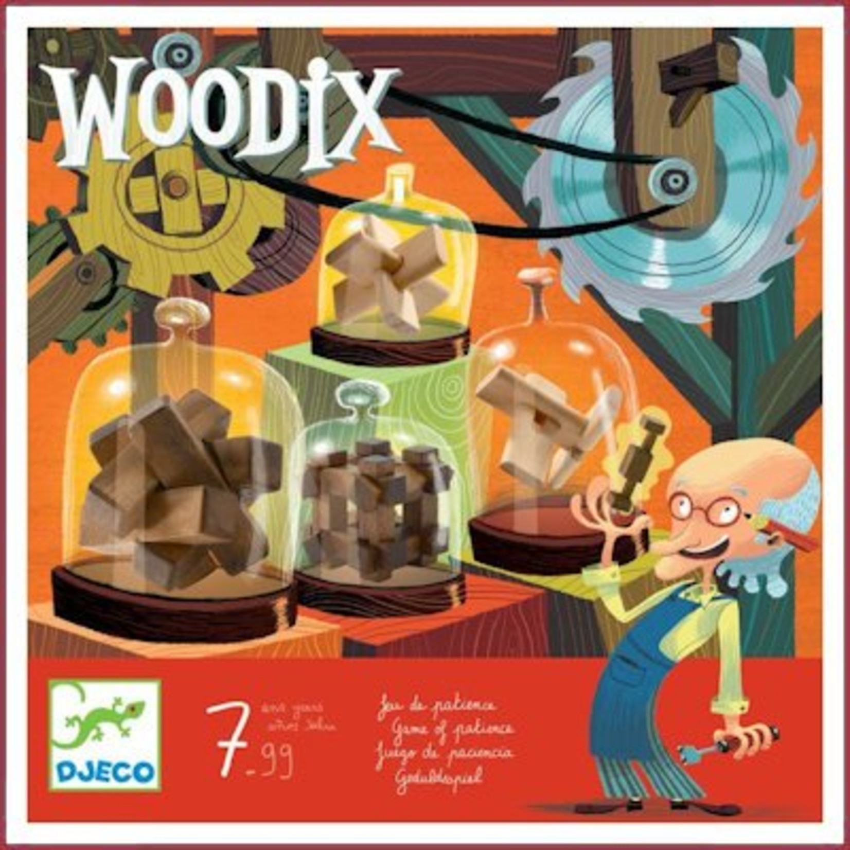 Djeco Houten Puzzels Woodix