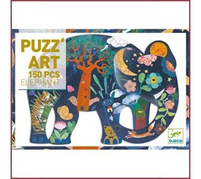 Djeco Puzz`Art Olifant 150 stukjes