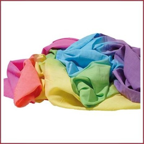 Sarah's Silks Katoenen speeldoek 115x185cm Sarah's Silks Katoenen speeldoek 115x185cm