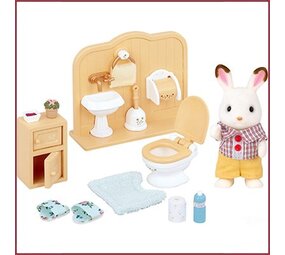 Sylvanian Families Set Broer Chocolade Konijn Sylvanian Families Set Broer Chocolade Konijn