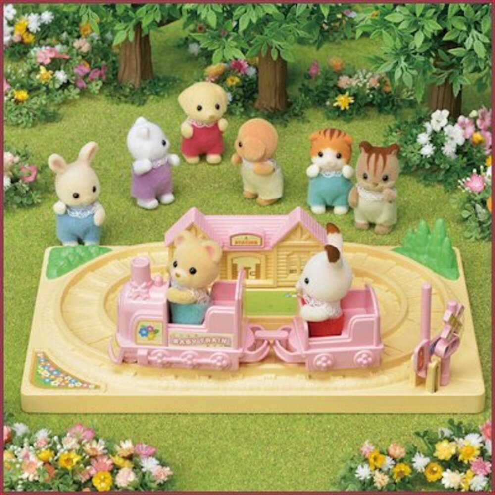 Sylvanian Families Baby Choco-Choco Trein Sylvanian Families Baby Choco-Choco Trein