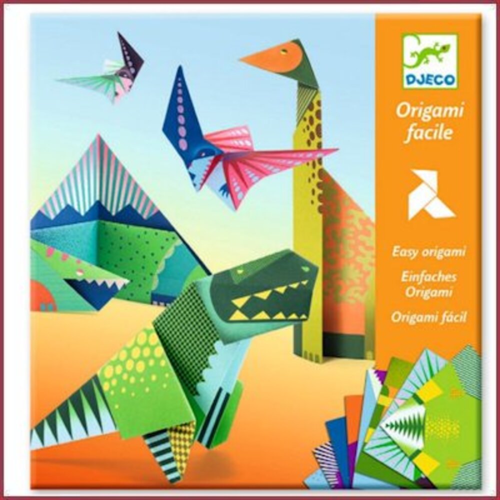 Djeco Origami Dinosaurussen Djeco Origami Dinosaurussen