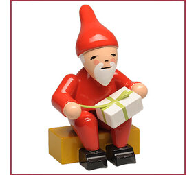 Wendt & Kühn Heinzelmannetje met cadeau Wendt & Kühn Heinzelmannetje met cadeau