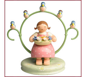 Wendt & Kühn Meisje onder de vogelkrans Wendt & Kühn Meisje onder de vogelkrans