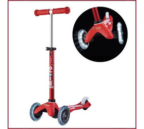 Micro Step Micro Step Mini rood deluxe LED