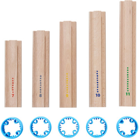 Haba Kullerbü uitbreidingsset hoge zuilen