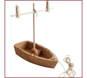 Terra Kids - Bouwpakket Kurken boot