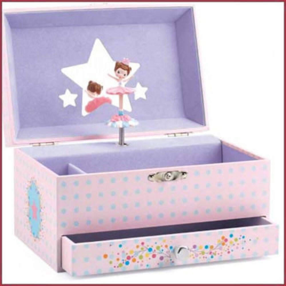 Djeco Muziek/juwelen doosje Ballerina's melodie