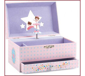Djeco Muziek/juwelen doosje Ballerina's melodie