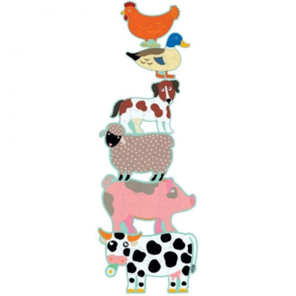 Djeco Giant puzzle Honoré en vriendjes