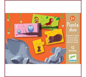Djeco Duopuzzel Moeder en kind
