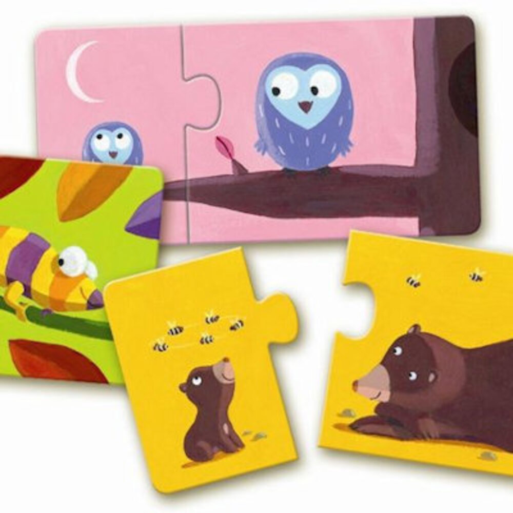 Djeco Duopuzzel Moeder en kind