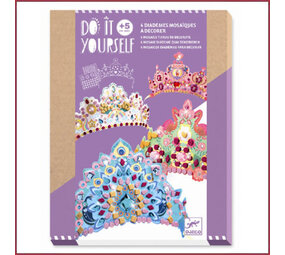 Djeco Knutselset diadeem versieren - als een prinses