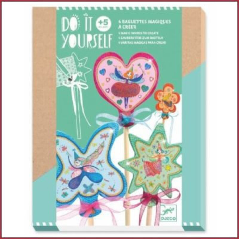 Djeco DIY - Maak je eigen toverstaf - Fee