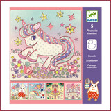 Djeco Knutselset sjablonen Kawaï