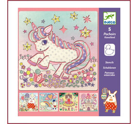 Djeco Knutselset sjablonen Kawaï Djeco Knutselset sjablonen Kawaï