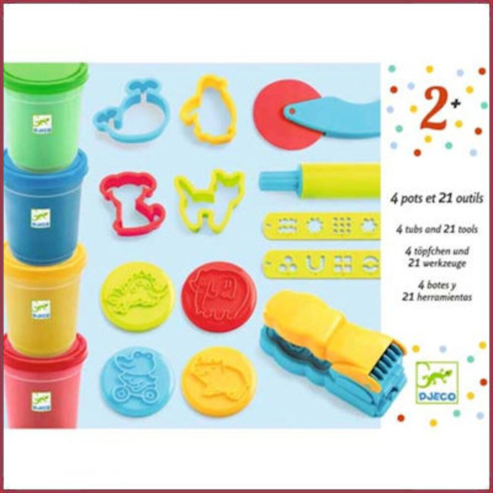 Djeco Starterset klei- Klassiek Djeco Starterset klei- Klassiek
