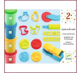 Djeco Starterset klei- Klassiek Djeco Starterset klei- Klassiek