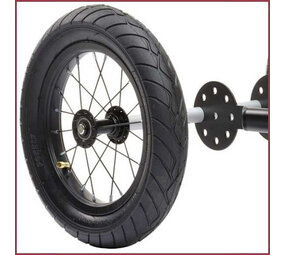 Trybike Trike Set voor Trybike van twee- naar driewieler voor Trybike steel zwart Trybike Trike Set voor Trybike van twee- naar driewieler voor Trybike steel zwart