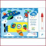 Djeco Magisch kleuren, Verborgen in de lucht