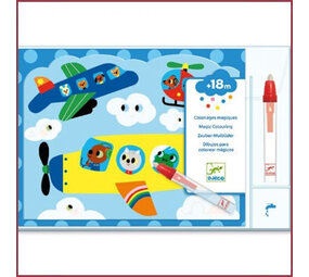 Djeco Magisch kleuren, Verborgen in de lucht