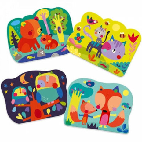 Djeco Magisch kleuren , verborgen in het bos