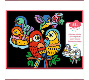 Djeco Viltkleurplaten Babyvogels Djeco Viltkleurplaten Babyvogels