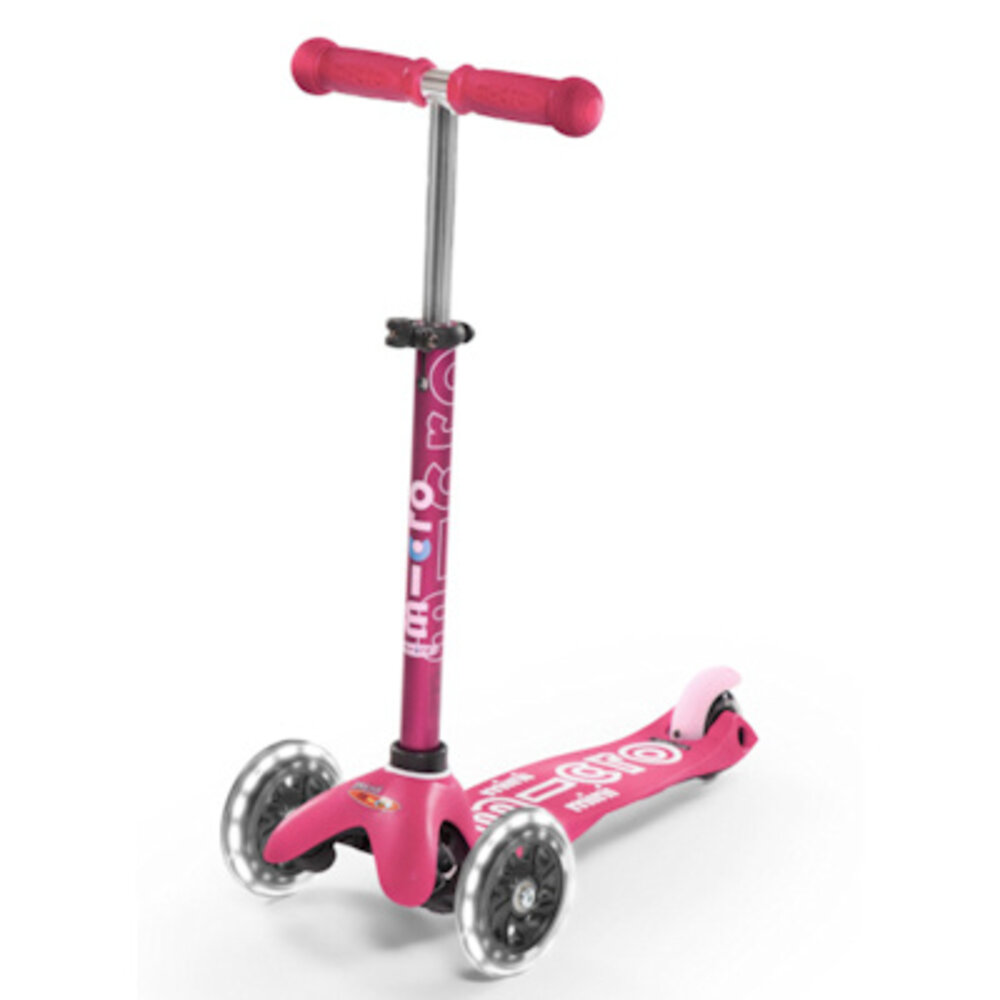 Micro Step Mini Micro step Deluxe roze LED