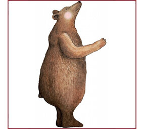 Hartendief Grote Beer muursticker