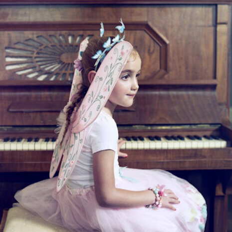 Souza for kids Elody, rok + vleugels, roze, verstelbaar