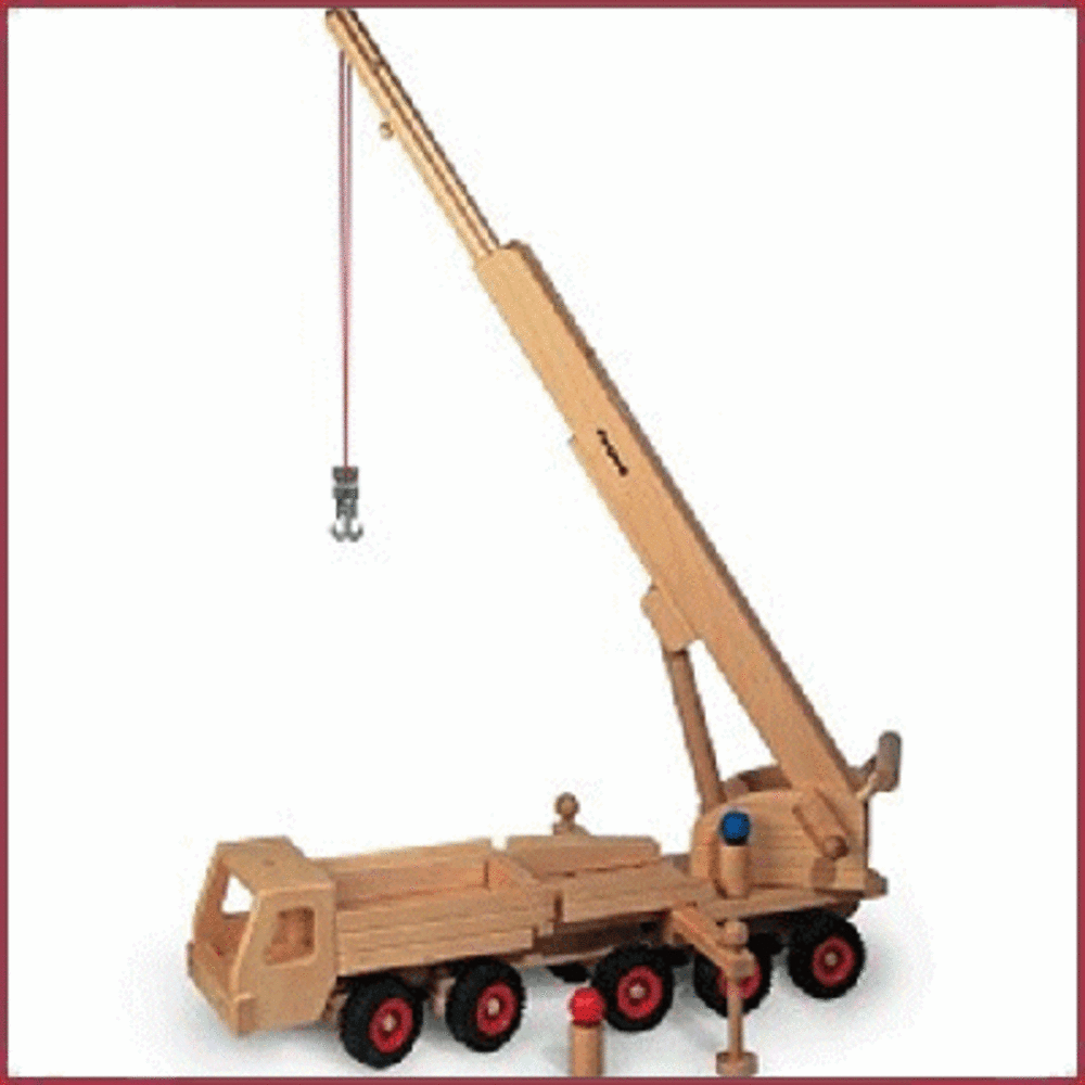 Fagus Houten kraan, bestuurbaar Fagus Houten kraan, bestuurbaar