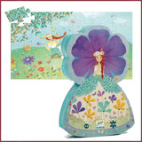 Djeco Silhouet Puzzel Prinses in de lente