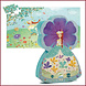 Djeco Silhouet Puzzel Prinses in de lente Djeco Silhouet Puzzel Prinses in de lente