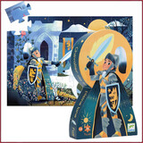 Djeco Silhouet Puzzel Ridder in Maanlicht 36 st