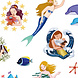 Djeco Stickers Zeemeermin Djeco Stickers Zeemeermin