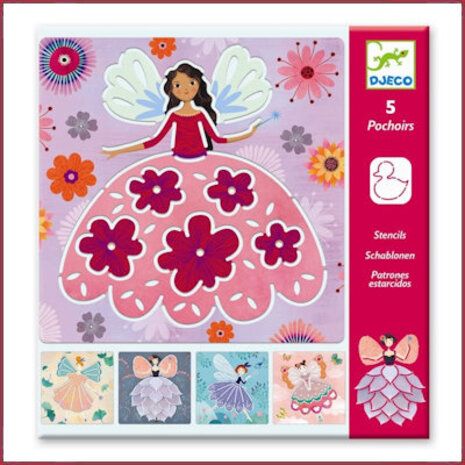 Djeco Sjablonen Sprookjes Djeco Sjablonen Sprookjes