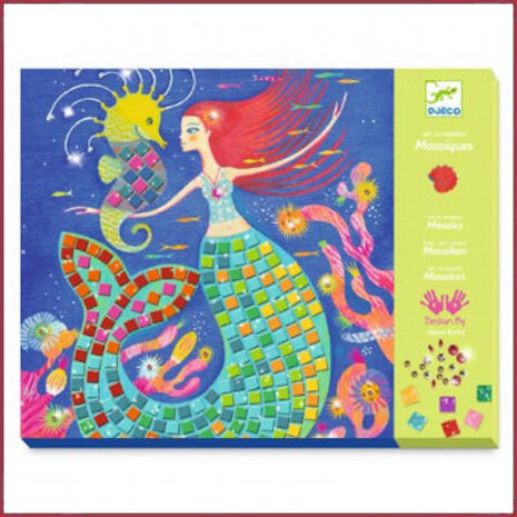 Djeco Mozaïk Knutselset - Het lied van de Zeemeermin