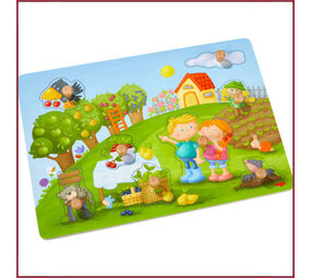 Haba Inlegpuzzel Boomgaard Haba Inlegpuzzel Boomgaard