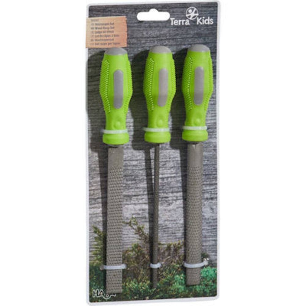 Terra Kids - Set Houtraspen Terra Kids - Set Houtraspen