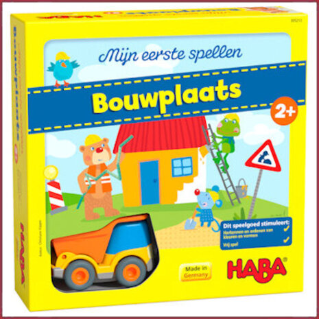 Haba Mijn eerste spel - Bouwplaats Haba Mijn eerste spel - Bouwplaats