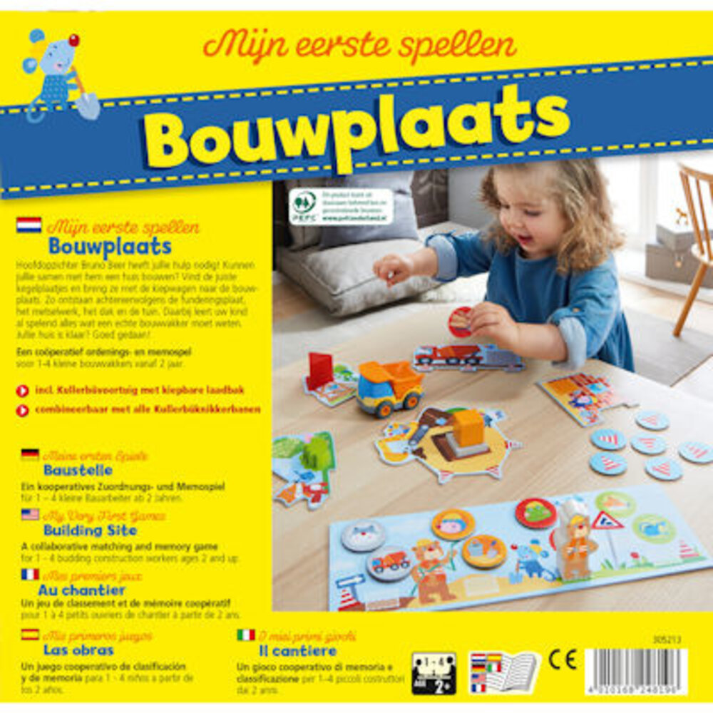 Haba Mijn eerste spel - Bouwplaats Haba Mijn eerste spel - Bouwplaats
