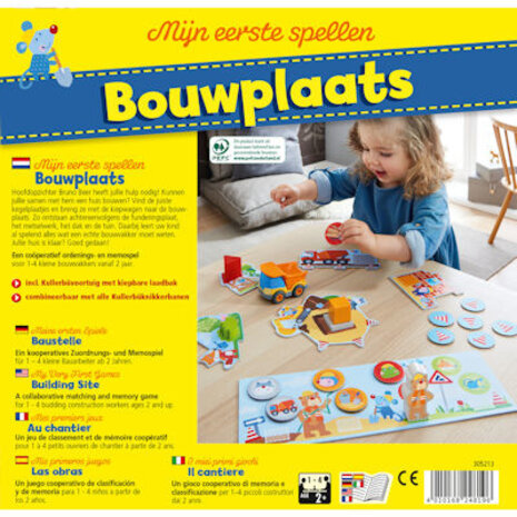 Haba Mijn eerste spel - Bouwplaats Haba Mijn eerste spel - Bouwplaats