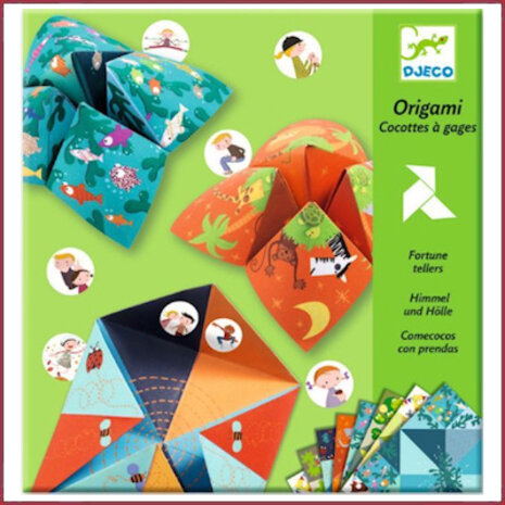 Djeco Origami vouwspel Zoutvaatjes Djeco Origami vouwspel Zoutvaatjes