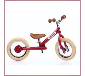 Trybike Trybike steel vintage loopfiets Rood