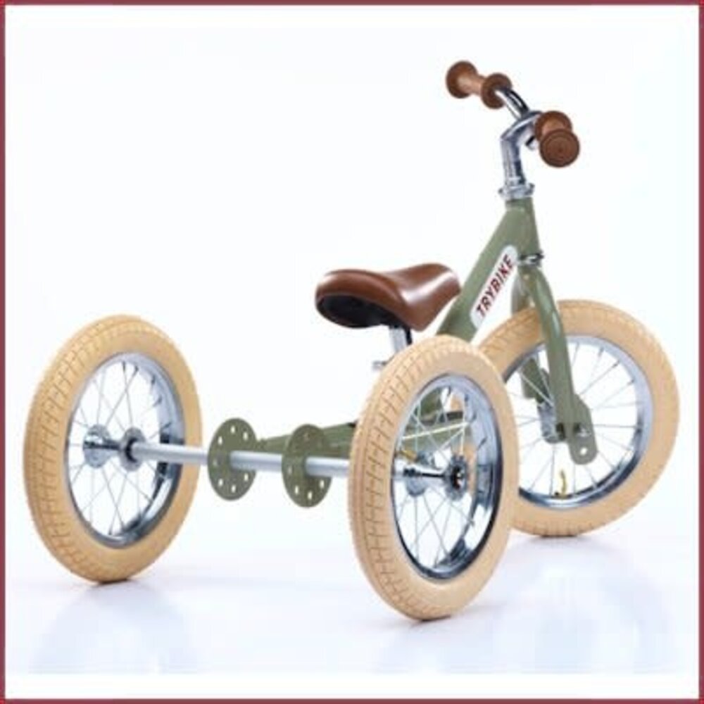 Trybike Trybike steel vintage loopfiets Groen