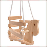 Houten Paard Baby Schommel Houten Paard Baby Schommel