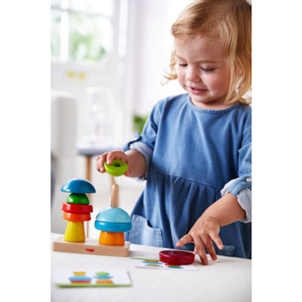 Haba Opsteekspel vormenplezier Haba Opsteekspel vormenplezier