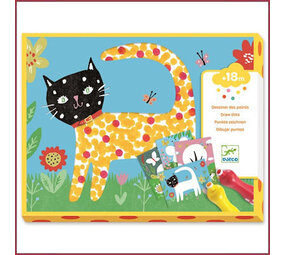 Djeco A petits points, verven met stippen Djeco A petits points, verven met stippen