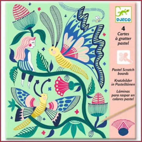 Djeco Knutselset Krassen - de tuin Djeco Knutselset Krassen - de tuin