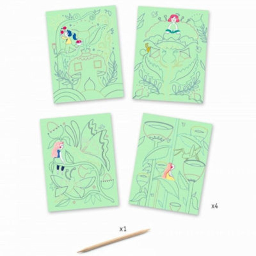 Djeco Knutselset Krassen - de tuin Djeco Knutselset Krassen - de tuin